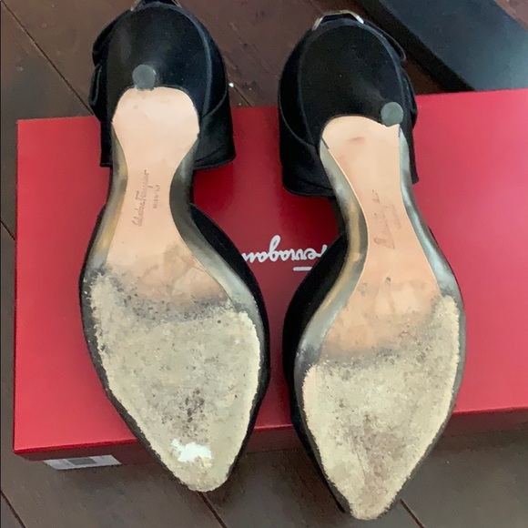 Salvatore Ferragamo Myra Satin Sandal - Picture 6 of 8